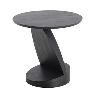 Teak Oblic Side Table 10185 Ethnicraft modern design