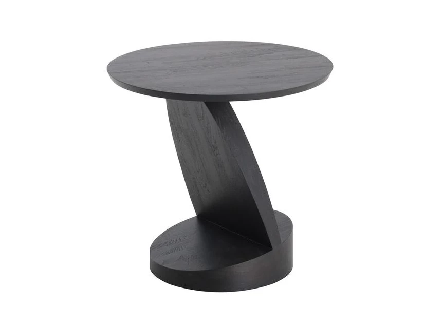 Teak Oblic Side Table 10185 Ethnicraft modern design