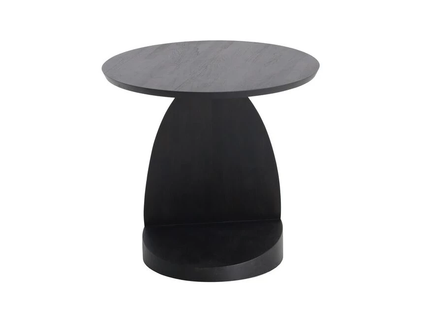 Front Teak Oblic Side Table 10185 Ethnicraft modern design