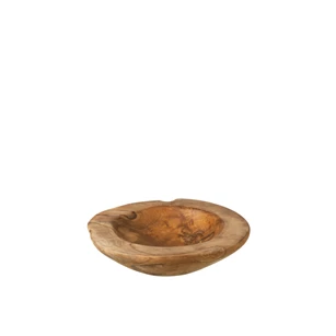 onregelmatige schaal- Igor- teak hout- naturel- small- 10880