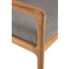 Detail arm Teak Jack outdoor sofa 1 seater mocha 10253 Ethnicraft modern design