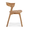 Zijde Teak Bok Outdoor Dining Chair 10155 Ethnicraft modern design