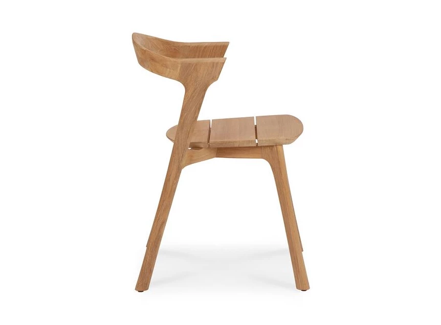 Zijde Teak Bok Outdoor Dining Chair 10155 Ethnicraft modern design