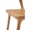 Detail zitting Teak Bok Outdoor Dining Chair 10155 Ethnicraft modern design