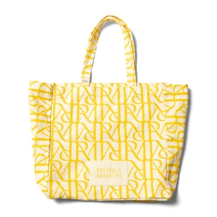 RM monogram tote bag- yellow- 541760