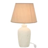 Lamp Esmee- cem/tex- wit/beige- 15364