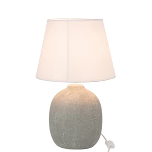 Lamp Milou- cem/tex- greige/wit- large- 15366