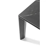 Bovenkant keramiek Verlengbare tafel Pondus Contur Sudbrock modern design