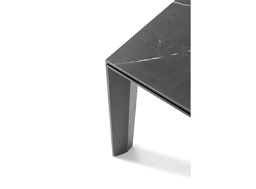 Bovenkant keramiek Verlengbare tafel Pondus Contur Sudbrock modern design