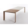 Verlengbare tafel Pondus walnoot Contur Sudbrock modern design
