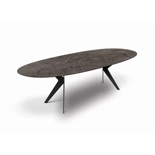 Ovale tafel Lana keramiek Zumsteg by Willisau