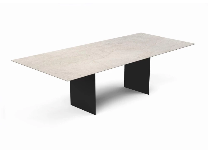 Rechthoekige tafel Avola keramiek Zumsteg by Willisau
