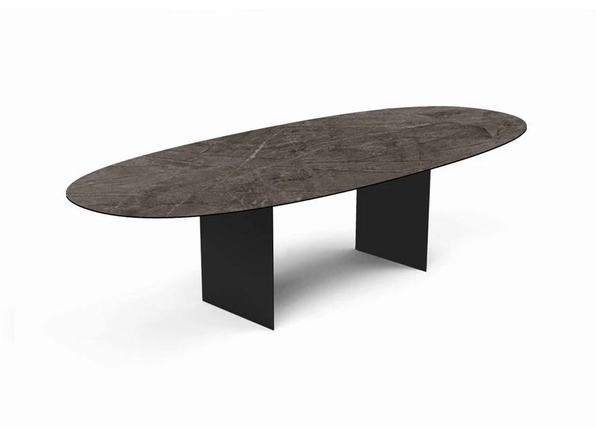 Ovale tafel Avola keramiek Zumsteg by Willisau