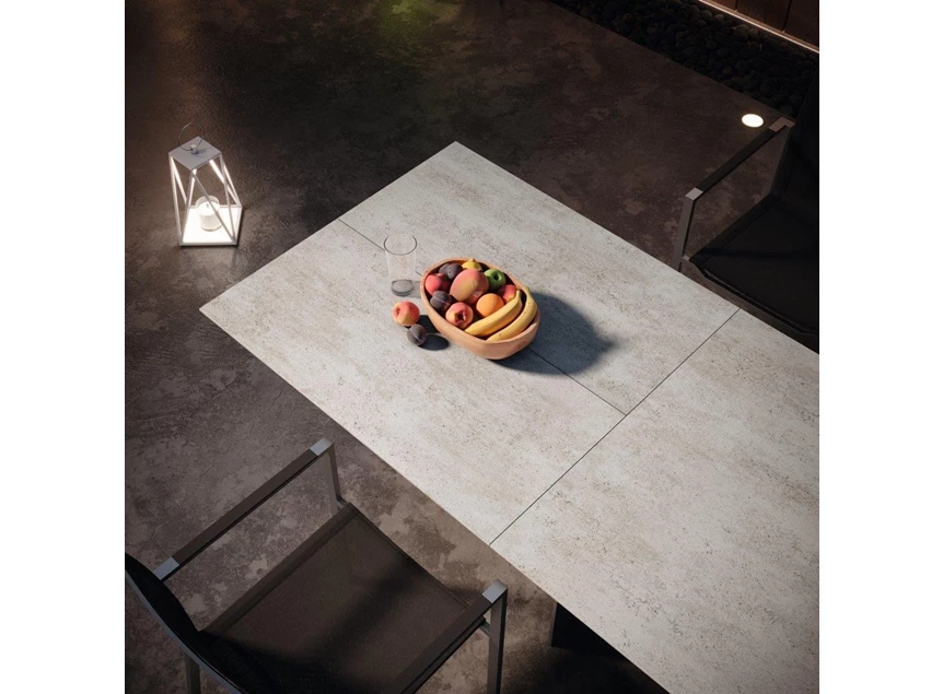 Bovenkant Verlengbare tafel Avola keramiek Zumsteg by Willisau