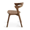Zijkant Teak Bok Dining Chair 10156 Ethnicraft modern design