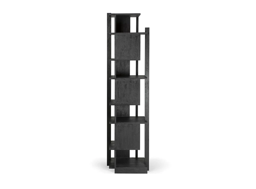 Achterkant Teak Abstract Black Column 10115 Ethnicraft modern design