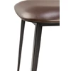 Detail poot DC Dining Chair chocolate leather 60089 Ethnicraft modern design 