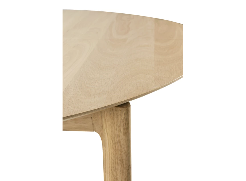 Bovenblad Oak Bok Round Extendable Dining Table 51527 Ethnicraft modern design