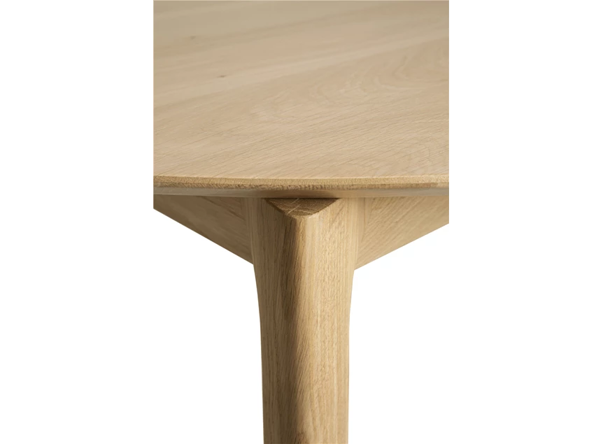 Rand Oak Bok Round Extendable Dining Table 51527 Ethnicraft modern design
