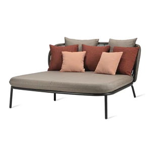 Ligbed Kodo Daybed Quick Ship Fossil Grey Carbon Beige Vincent Sheppard