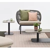 Sfeerfoto Bijzetzetel Kodo Lounge Chair combi 1 Fossil Grey Almond Vincent Sheppard