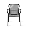 Armstoel Loop Dining Chair Black GD074 Vincent Sheppard Voorkant