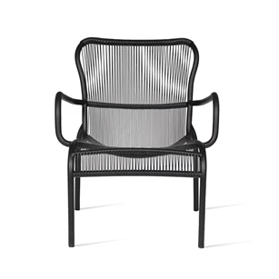 Bijzetzetel Loop Lounge Chair Black GC070 Vincent Sheppard
