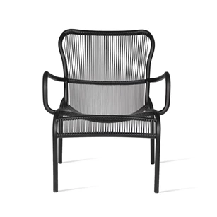 Bijzetzetel Loop Lounge Chair Black GC070 Vincent Sheppard
