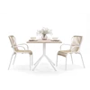 Setting Armstoel Loop Dining Chair GD078 Beige Stone White Vincent Sheppard