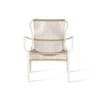 Bijzetzetel Loop Lounge Chair GC079 Beige Stone White Vincent Sheppard