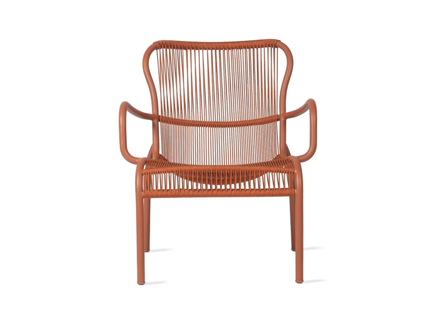 Bijzetzetel Loop Lounge Chair GC079 Terracotta Vincent Sheppard
