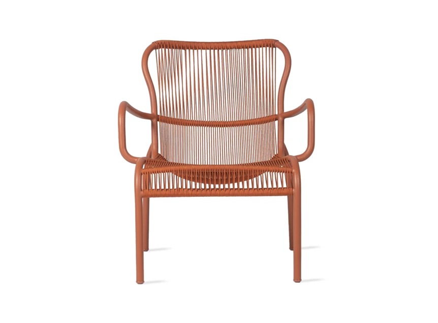 Bijzetzetel Loop Lounge Chair GC079 Terracotta Vincent Sheppard