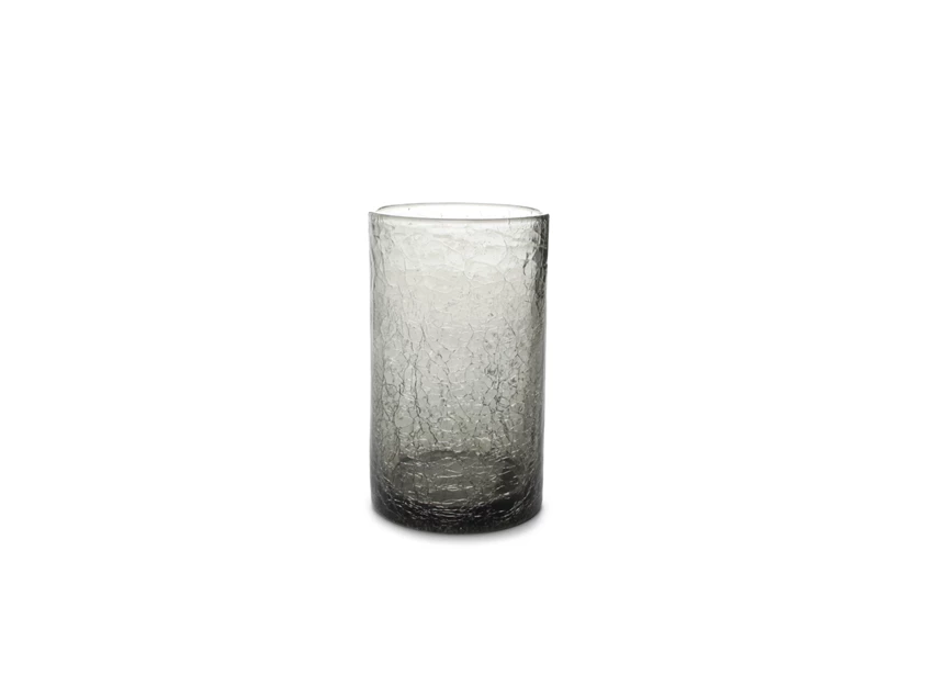 Glas 40cl- grey crackle- 169101