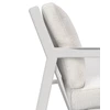 Zijkant Zitbank Jack Outdoor Sofa Aluminium White Off White 60155 Ethnicraft