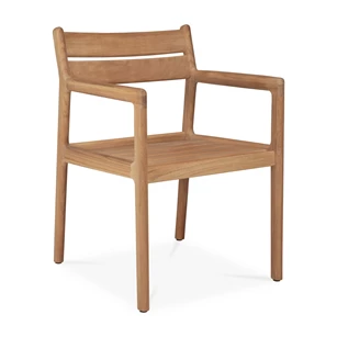 Armstoel Teak Jack Outdoor Dining Chair Frame 10284 Ethnicraft
