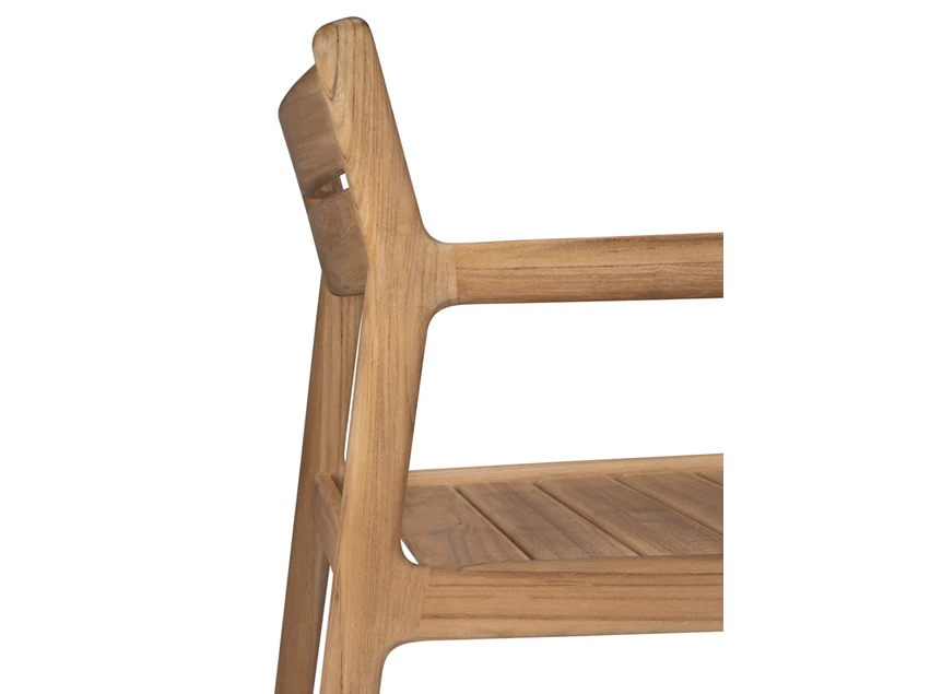Detail Armstoel Teak Jack Outdoor Dining Chair Frame 10284 Ethnicraft