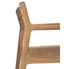 Detail Armstoel Teak Jack Outdoor Dining Chair Frame 10284 Ethnicraft