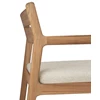 Detail Armstoel Teak Jack Outdoor Dining Chair Natural 10373 Ethnicraft