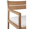 Armleuning Armstoel Teak Jack Outdoor Dining Chair Off White 10371 Ethnicraft