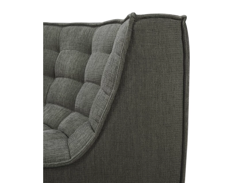 Detail Hoekelement N701 Sofa Round Corner Moss Eco Fabric 20258 Ethnicraft