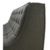 Detail Salon N701 Sofa 3 Seater Moss Eco Fabric 20256 Ethnicraft