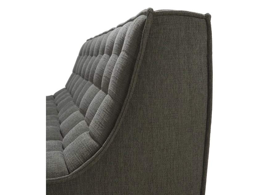 Detail Salon N701 Sofa 3 Seater Moss Eco Fabric 20256 Ethnicraft