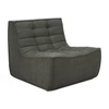 Salon N701 Sofa 1 Seater Moss Eco Fabric 20254 Ethnicraft