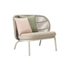 Bijzetzetel Kodo Lounge Chair combi 1 Dune White Almond Vincent Sheppard