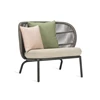 Bijzetzetel Kodo Lounge Chair combi 1 Fossil Grey Almond Vincent Sheppard