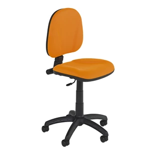 Primo bureaustoel oranje pr22 perfecta stof kunststof budget promo orange