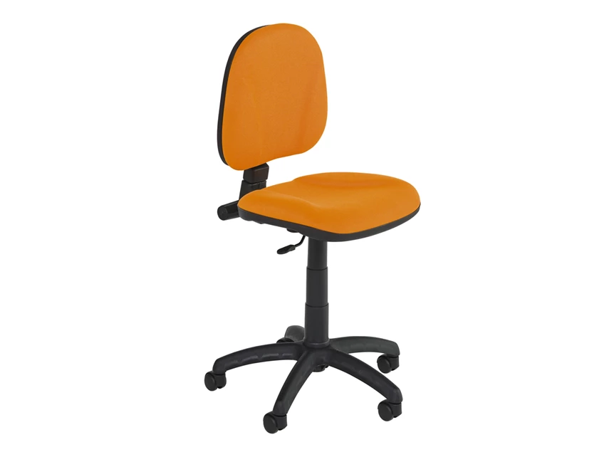 Primo bureaustoel oranje pr22 perfecta stof kunststof budget promo orange