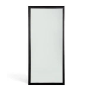 Oak Light Frame Black Floor Mirror 51289 Ethnicraft modern design