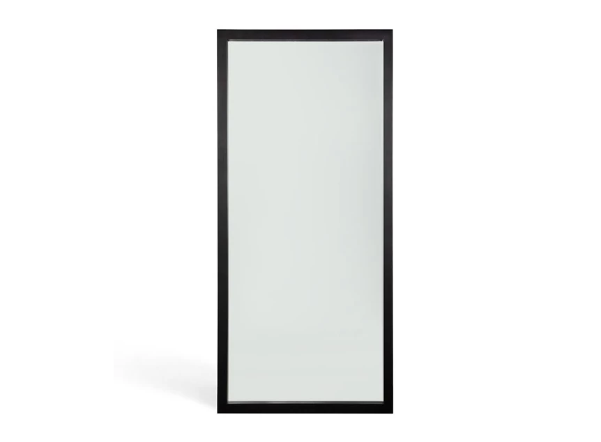 Oak Light Frame Black Floor Mirror 51289 Ethnicraft modern design