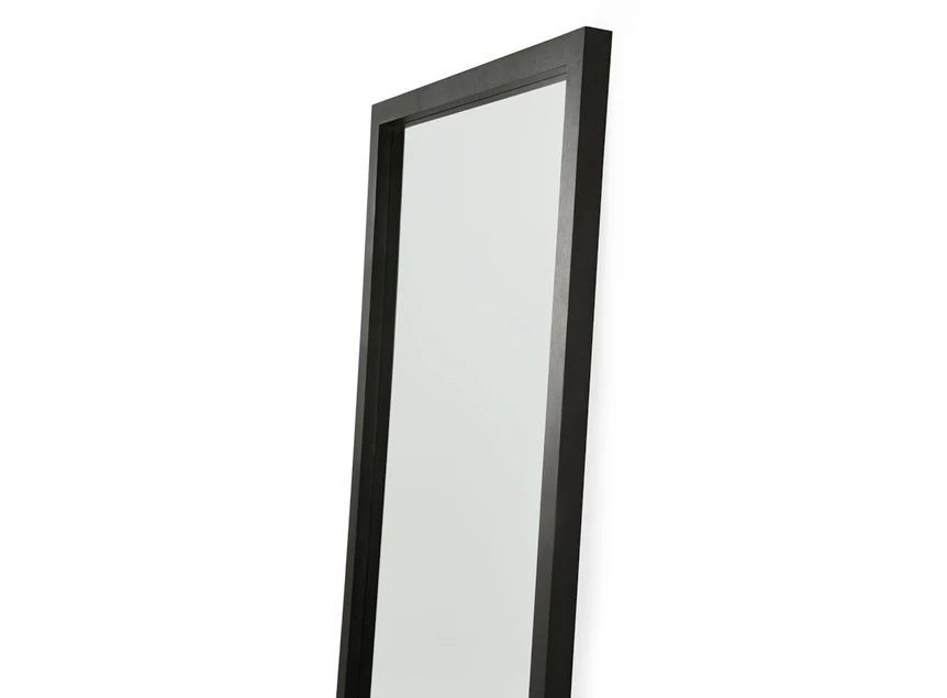 Zijkant Oak Light Frame Black Floor Mirror 51289 Ethnicraft modern design